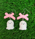 Kawaii Ghost Earrings