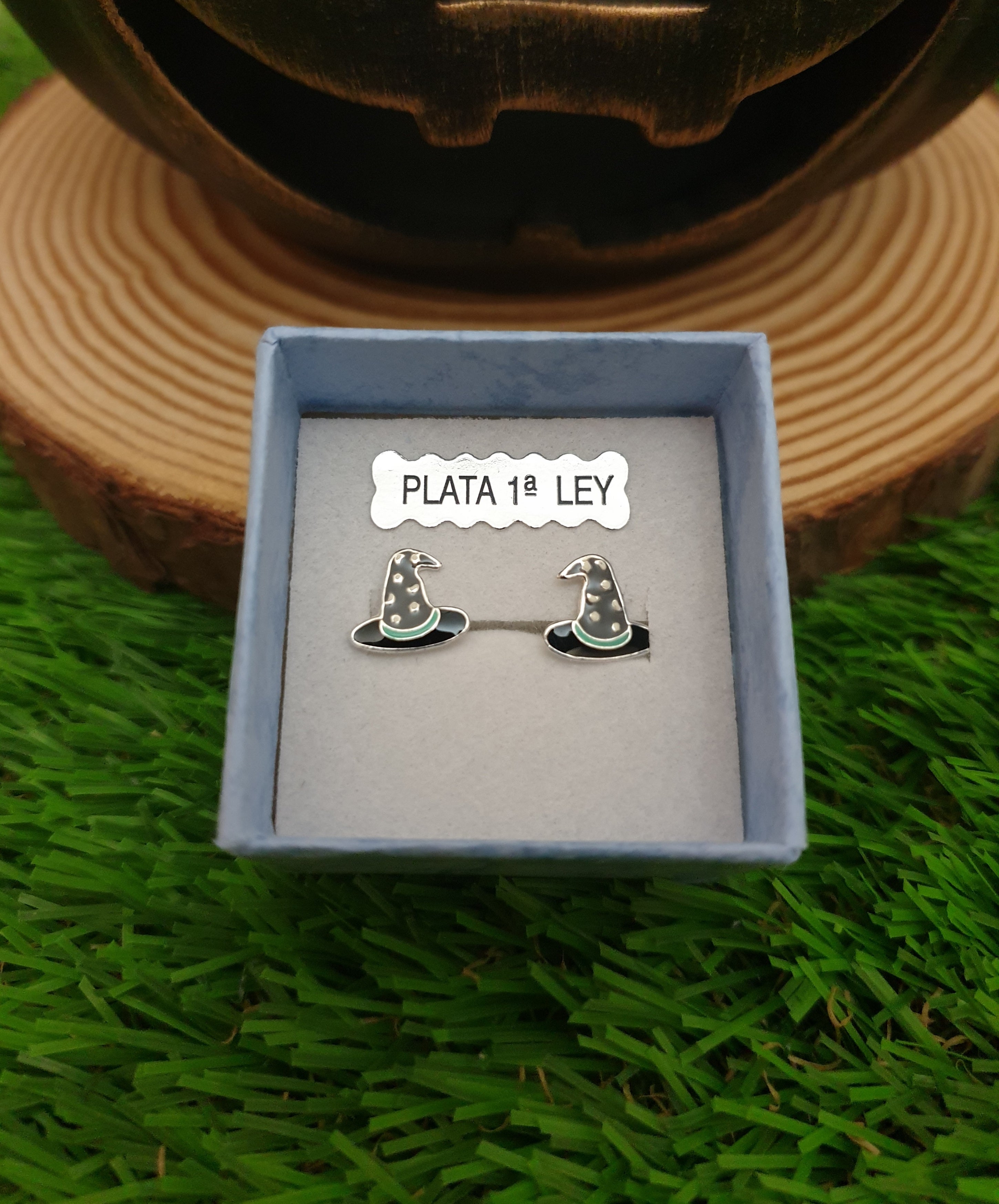 Witch Hat Earrings | 925 Sterling Silver