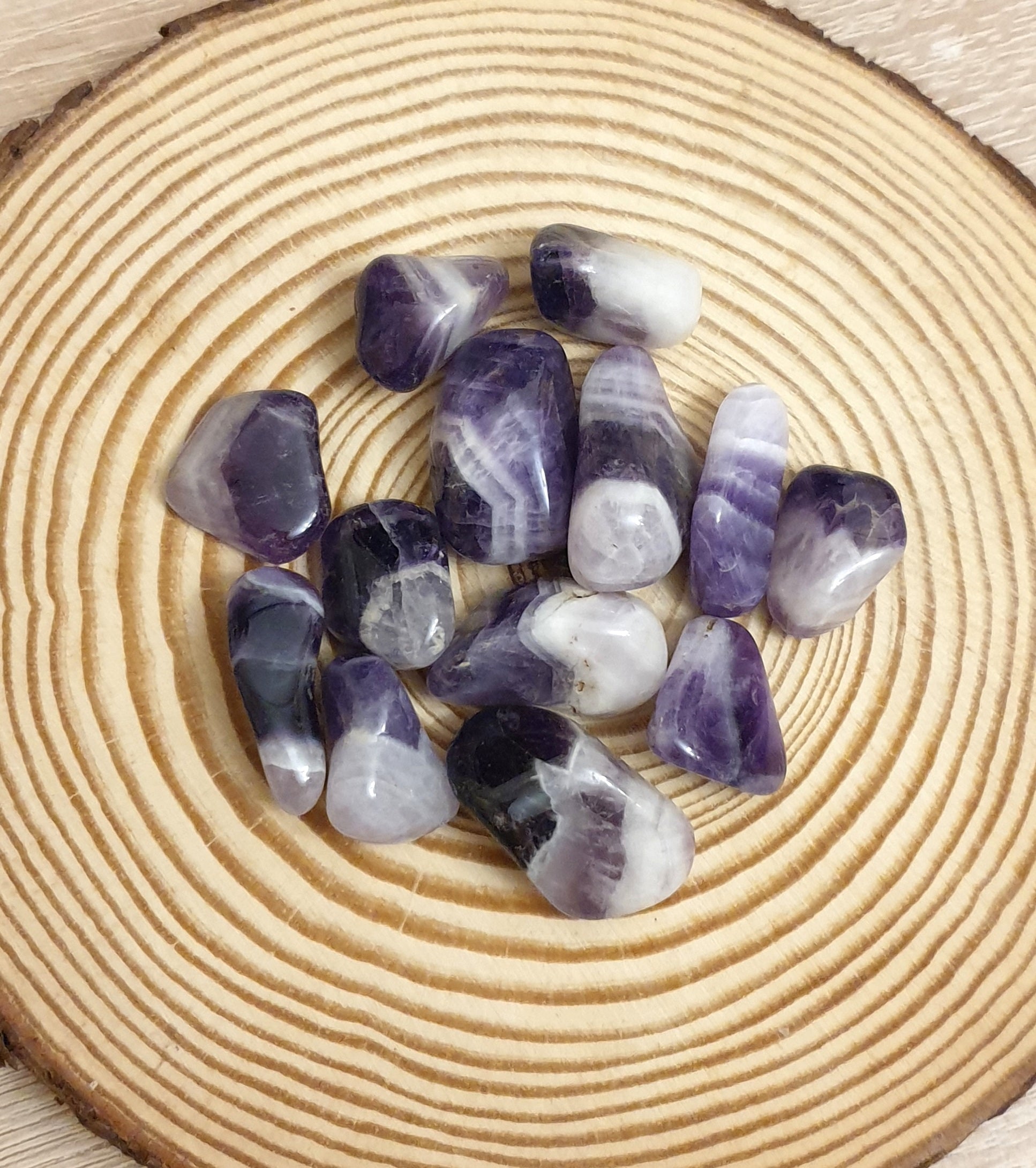 Banded Amethyst - Freeform Polished (Size M)