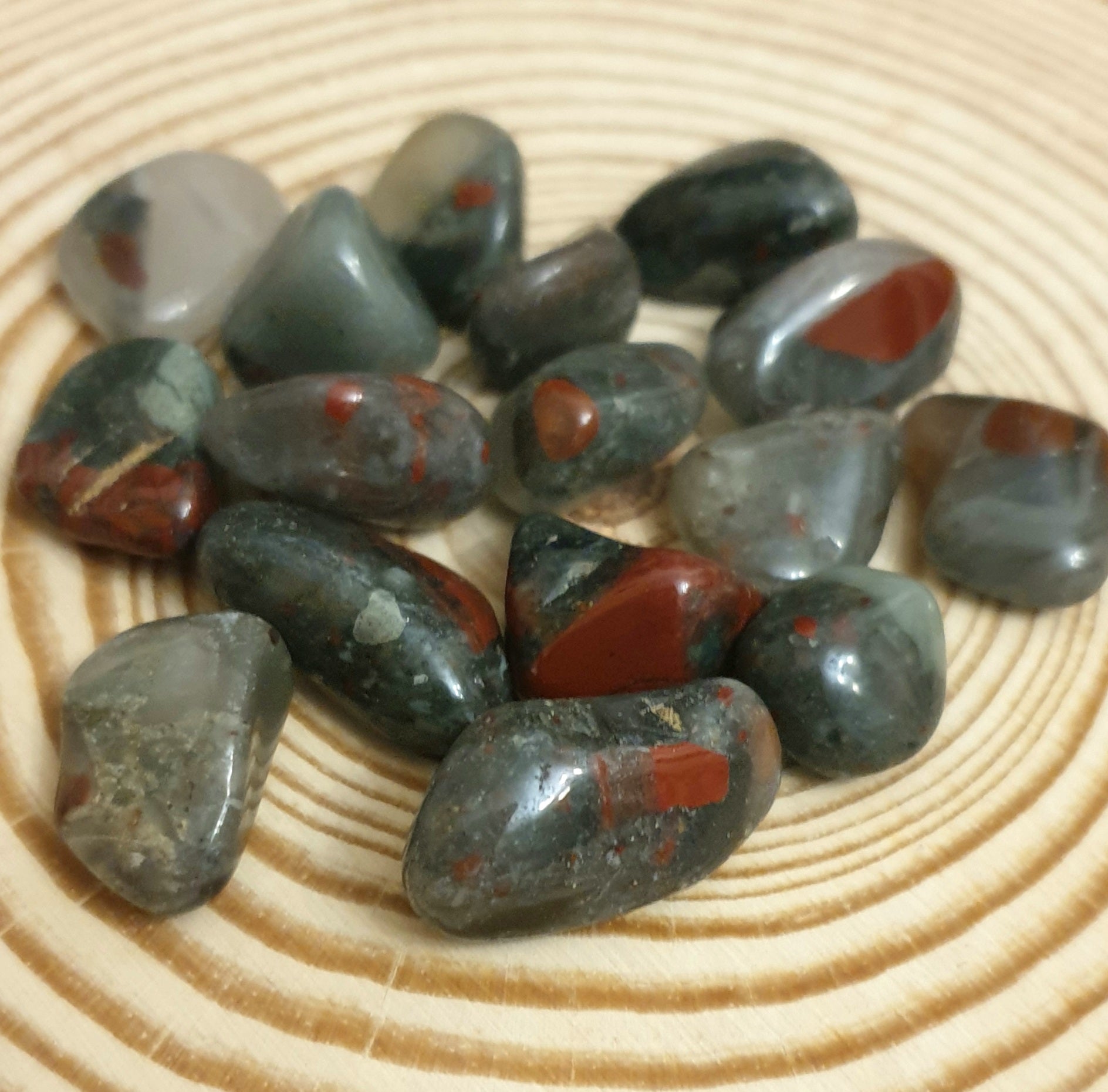 Bloodstone Sephonite - Freeform Polished (Size S)