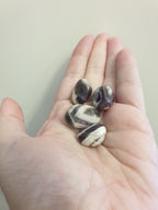 Chevron Amethyst - Freeform Polished (Size S)