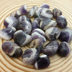 Chevron Amethyst - Freeform Polished (Size S)