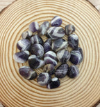 Chevron Amethyst - Freeform Polished (Size S)