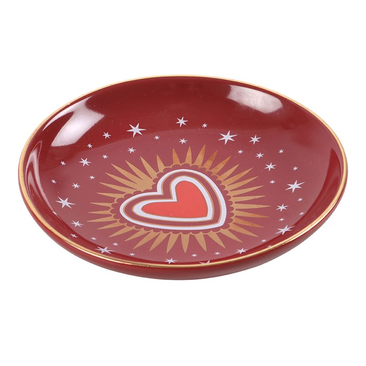"Sacred Heart" Ceramic Jewelry Dish