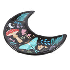 Crescent Moon Jewelry Dish "Dark Forest"