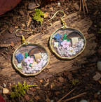 "Encapsulated Nature" Earrings