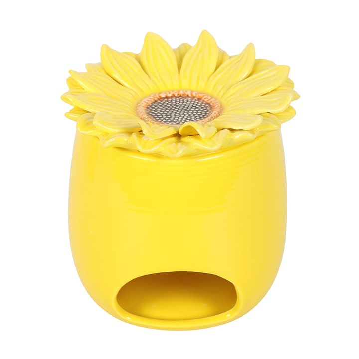 Quemador de Aceite y Wax Melts "Girasol Solar"