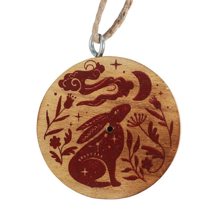 Midnight Hare Incense and Incense Holder Set - Wild Tulip Scent