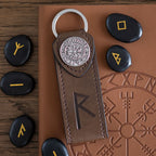 Viking Rune "Raidho" Keychain