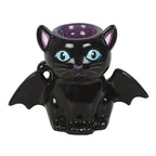 Oil and Wax Melts Burner - Bat Cat