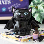 Oil and Wax Melts Burner - Bat Cat