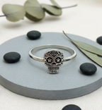 Day of the Dead Skull Ring | 925 Sterling Silver