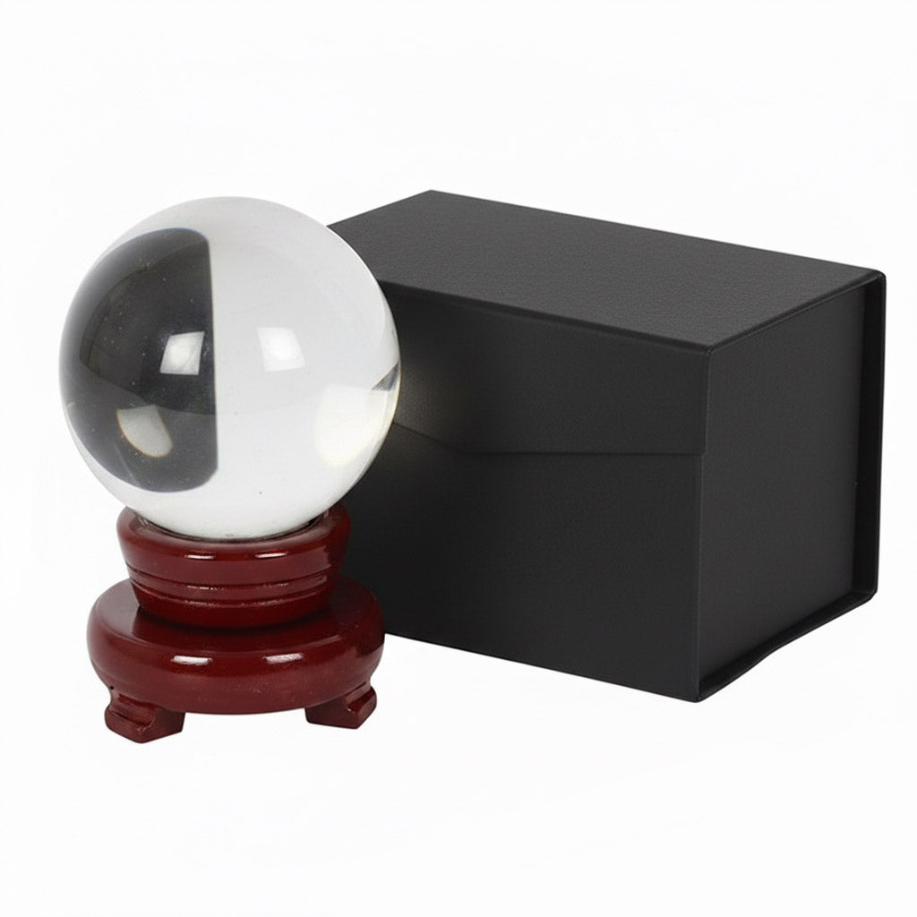 Bola de Cristal con Peana - Esfera de Cristal