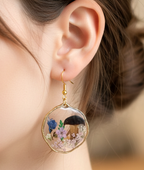 "Encapsulated Nature" Earrings