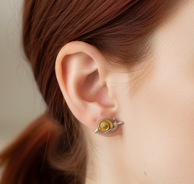 Snail Earrings