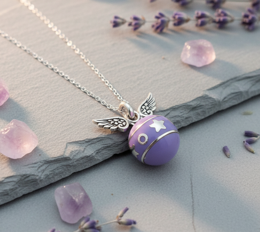 Angel Caller Lilac - Sterling Silver 925