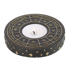 Astrological Wheel Candle Holder