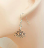 Star Eye Earrings | 925 Sterling Silver