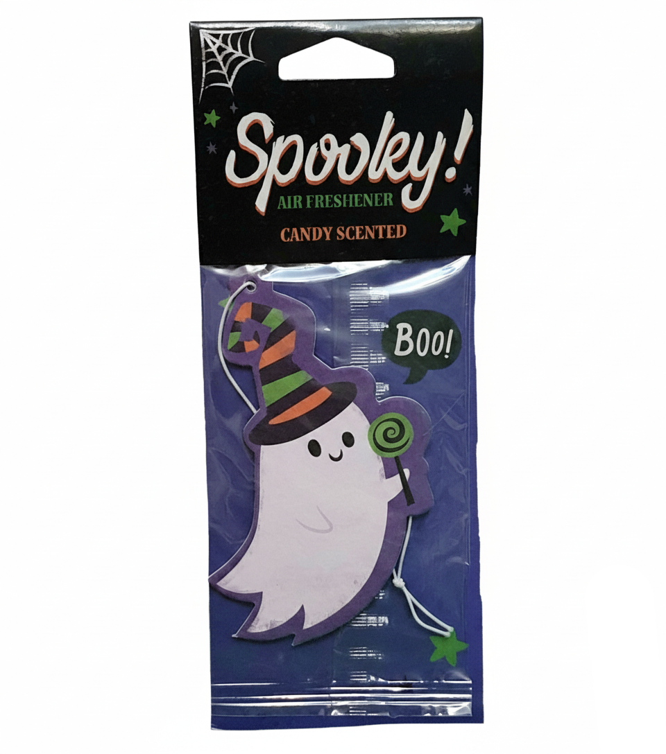Spooky Ghost Air Freshener - Candy