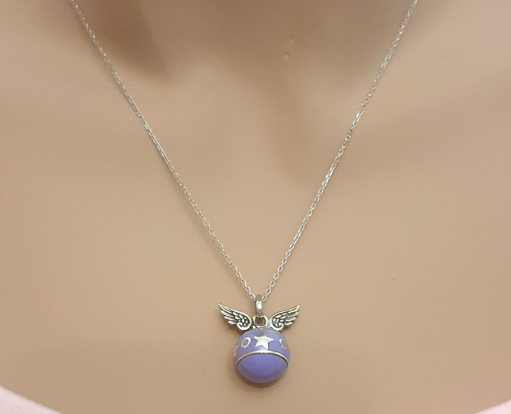 Angel Caller Lilac - Sterling Silver 925