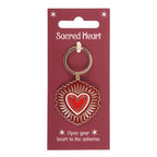 Sacred Heart Amulet Keychain