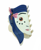 Coraline Inspired Hair Clip