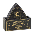 Set de Posavasos "Planchette Ouija" con Soporte