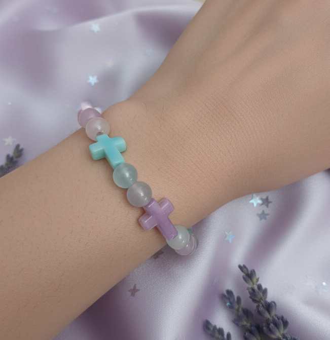 "Heavenly Cross" Bracelet