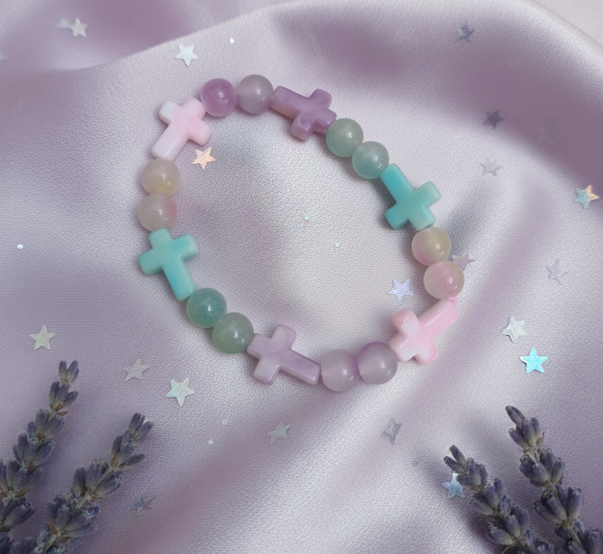 "Heavenly Cross" Bracelet
