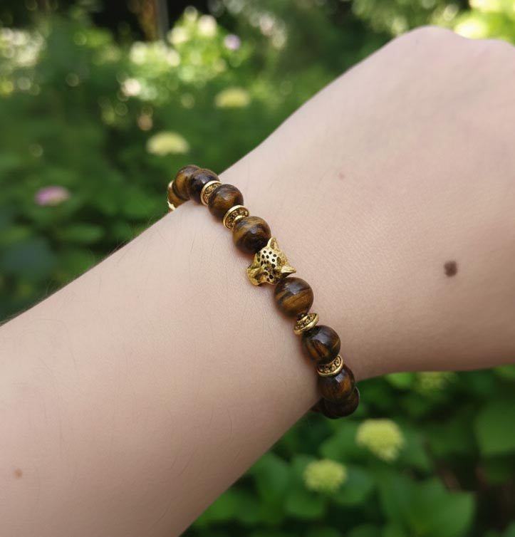 Tiger's Eye Feline Bracelet