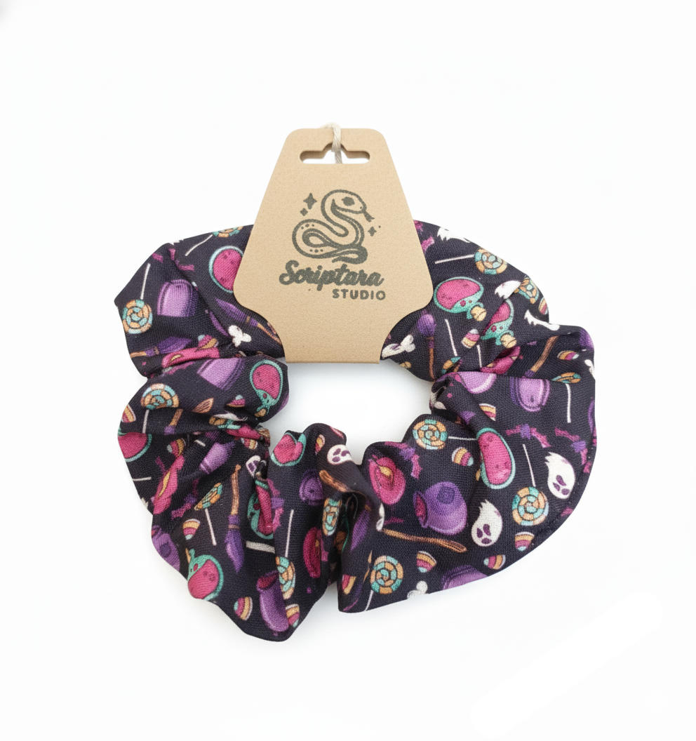 "The Greedy Witch" Hair Tie