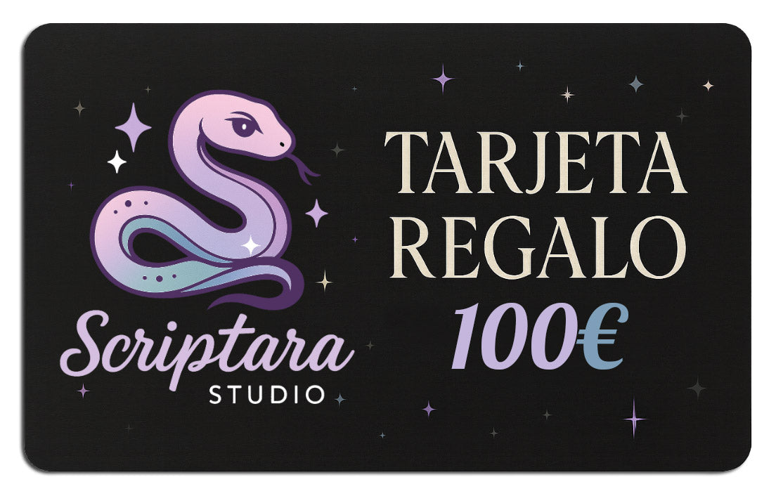 Tarjeta Regalo de Scriptara Studio
