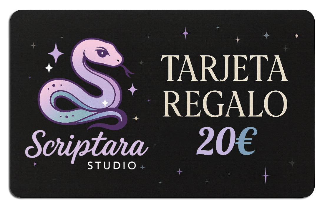 Tarjeta Regalo de Scriptara Studio