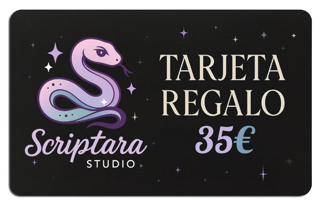 Tarjeta Regalo de Scriptara Studio
