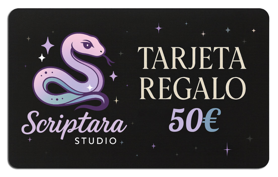Tarjeta Regalo de Scriptara Studio