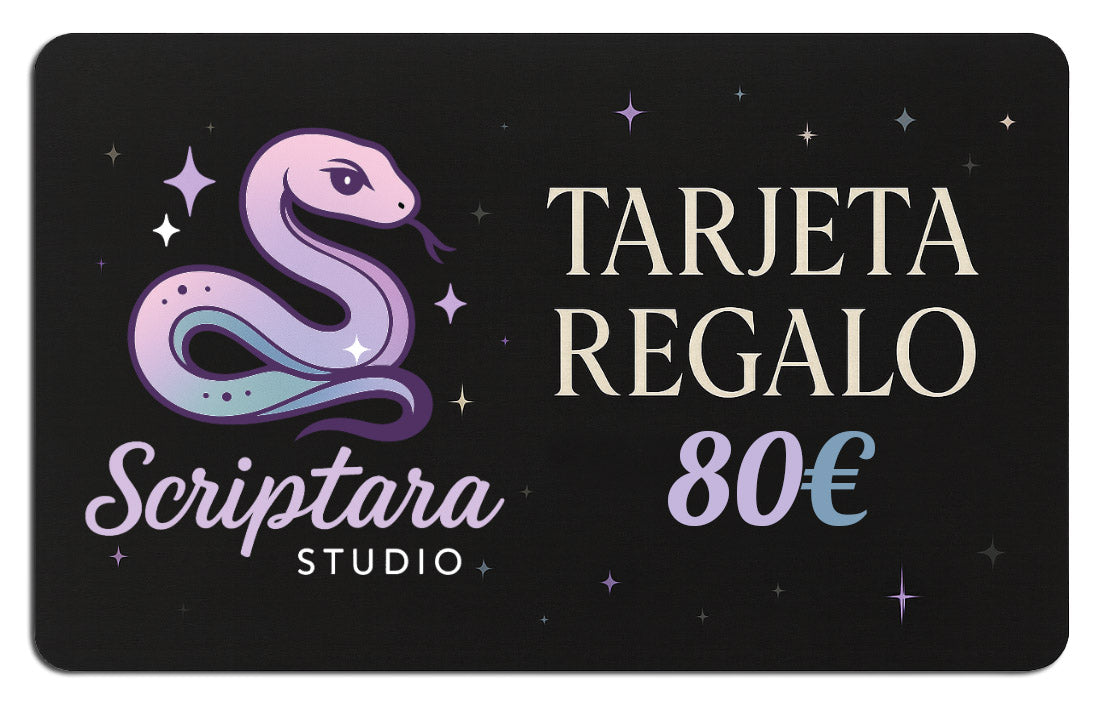 Tarjeta Regalo de Scriptara Studio