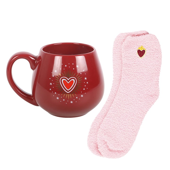 "Sacred Heart" Gift Set - Mug and Socks