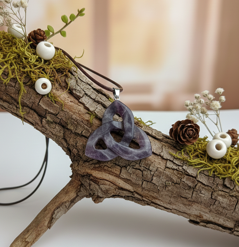 Colgante Triqueta de Amatista