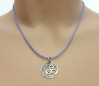 Pastel Triskelion Necklace