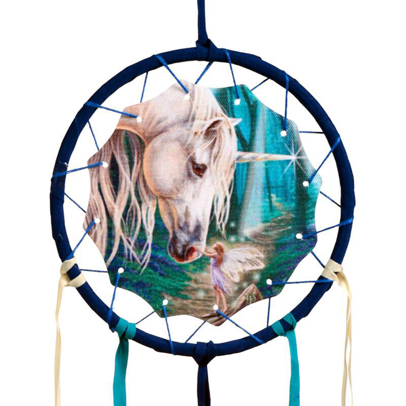Dreamcatcher "Whisper of Fairies and Unicorns" - Design by Lisa Parker