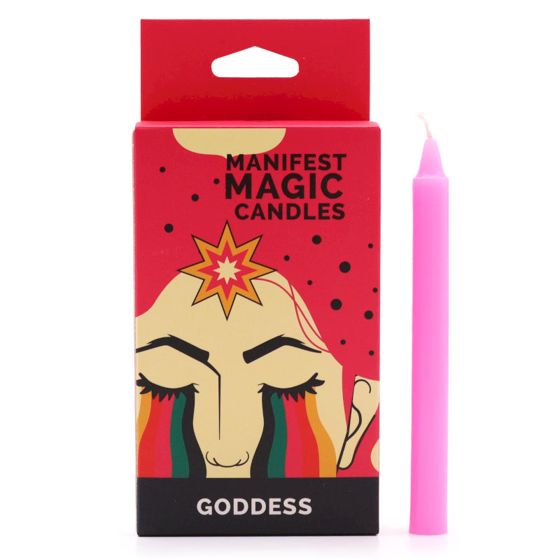 Pack 12 Manifest Magic Candles - Pink